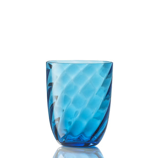 Nason Moretti Idra twisted optic water glass - Murano glass - Buy now on ShopDecor - Discover the best products by NASON MORETTI design