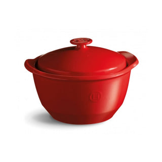 Emile Henry One Pot casserole Emile Henry Burgundy 34 - Buy now on ShopDecor - Discover the best products by EMILE HENRY design