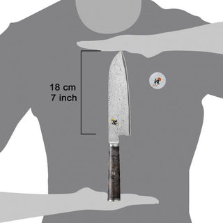 Miyabi 5000MCD Knife 67 Santoku 18 cm steel - Buy now on ShopDecor - Discover the best products by MIYABI design