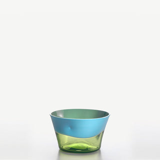Nason Moretti Dandy bowl light blue and acid green - Buy now on ShopDecor - Discover the best products by NASON MORETTI design