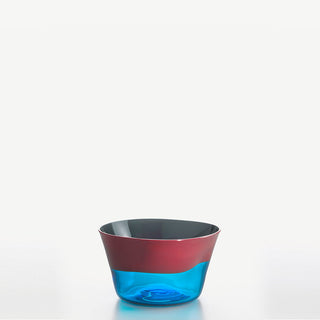 Nason Moretti Dandy bowl coral red and aquamarine - Buy now on ShopDecor - Discover the best products by NASON MORETTI design
