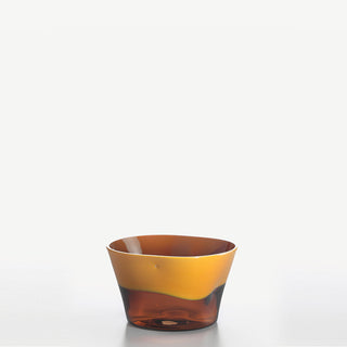 Nason Moretti Dandy bowl yellow sunflower and brown - Buy now on ShopDecor - Discover the best products by NASON MORETTI design