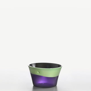 Nason Moretti Dandy bowl pea green and violet periwinkle - Buy now on ShopDecor - Discover the best products by NASON MORETTI design