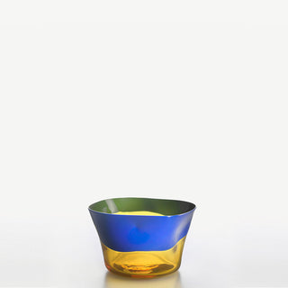 Nason Moretti Dandy bowl opaque blue and yellow - Buy now on ShopDecor - Discover the best products by NASON MORETTI design