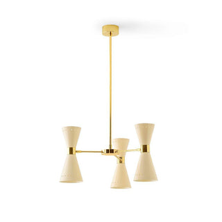 Stilnovo Megafono suspension lamp 3 arms diam. 53 cm. - Buy now on ShopDecor - Discover the best products by STILNOVO design