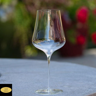 Gabriel-Glas Gold-Edition set 2 transparent glasses - Buy now on ShopDecor - Discover the best products by GABRIEL-GLAS design