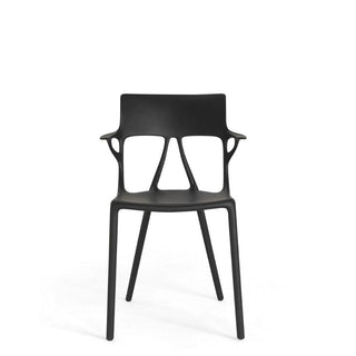 Kartell A.I. chair for indoor/outdoor use Kartell Black NE - Buy now on ShopDecor - Discover the best products by KARTELL design