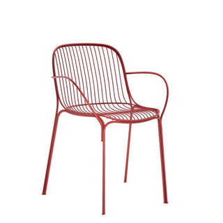 Kartell Hiray small armchair for outdoor use Kartell Russet RU - Buy now on ShopDecor - Discover the best products by KARTELL design