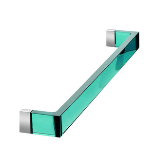 Kartell Rail by Laufen towel rack 60 cm. Kartell Aquamarine green VE - Buy now on ShopDecor - Discover the best products by KARTELL design