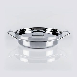 KnIndustrie Back Up Low Casserole - steel 26 cm - Buy now on ShopDecor - Discover the best products by KNINDUSTRIE design