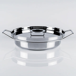 KnIndustrie Back Up Low Casserole - steel 34 cm - Buy now on ShopDecor - Discover the best products by KNINDUSTRIE design