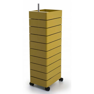 Magis 360° Container chest of 10 drawers Magis Yellow 1018C - Buy now on ShopDecor - Discover the best products by MAGIS design