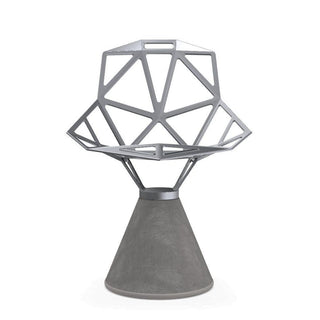 Magis Chair One chair with concrete base Magis Grey 5254 - Buy now on ShopDecor - Discover the best products by MAGIS design
