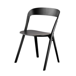 Magis Pila stacking chair Magis Black - Buy now on ShopDecor - Discover the best products by MAGIS design