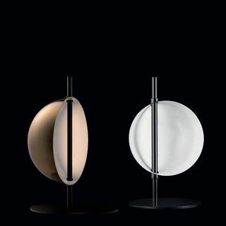 OLuce Superluna 297 LED table lamp black by Victor Vasilev - Buy now on ShopDecor - Discover the best products by OLUCE design