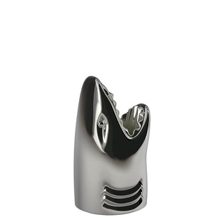 Qeeboo Killer umbrella stand in the shape of a shark metal finish - Buy now on ShopDecor - Discover the best products by QEEBOO design