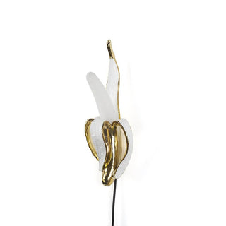 Seletti Banana Lamp Phooey wall lamp gold - Buy now on ShopDecor - Discover the best products by SELETTI design