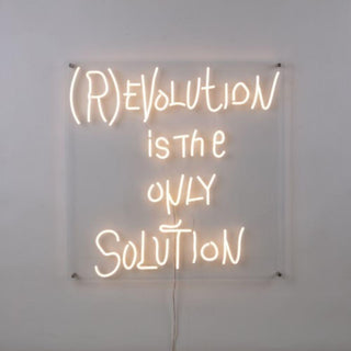 Seletti Revolution is the only Solution LED wall lamp - Buy now on ShopDecor - Discover the best products by SELETTI design