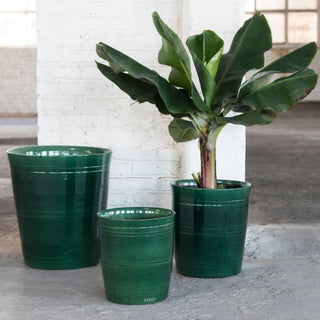Serax Glazed Shades flower pot green h. 32 cm. - Buy now on ShopDecor - Discover the best products by SERAX design