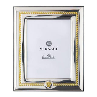 Versace meets Rosenthal Versace Frames VHF6 picture frame 15x20 cm. silver/gold - Buy now on ShopDecor - Discover the best products by VERSACE HOME design