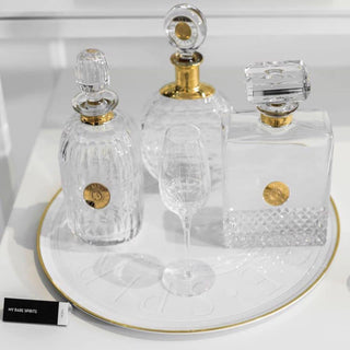 Vista Alegre My Rare Spirits Bookman whisky decanter with gold decoration - Buy now on ShopDecor - Discover the best products by VISTA ALEGRE design